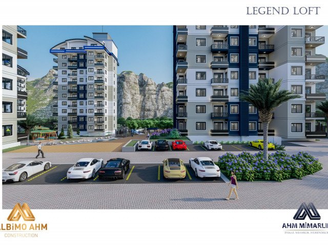 Apartments in Legend Loft Avsallar Alanya Antalya Turkey sell buy rent real estate property