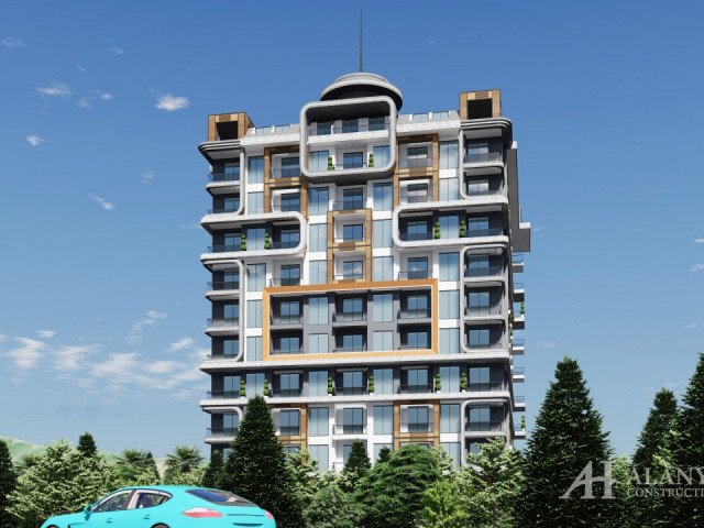 Гранд Каптан Тосмур Аланья Анталия Турция покупка продажа меблированной двухкомнатной квартиры в нов