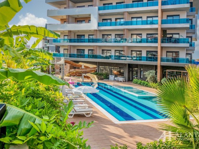 Emerald Reverside Oba Alanya Анталия Турция покупка продажа меблированной двухкомнатной квартиры в н