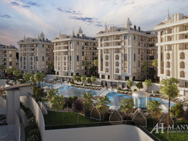 Apartments fo sale in MevaCity Residence Ciplakli Alanya Antalya Turkey