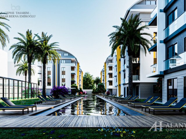 Продажа квартир в Nirvana Sea Side Okurcalar Аланья Анталия Турция
