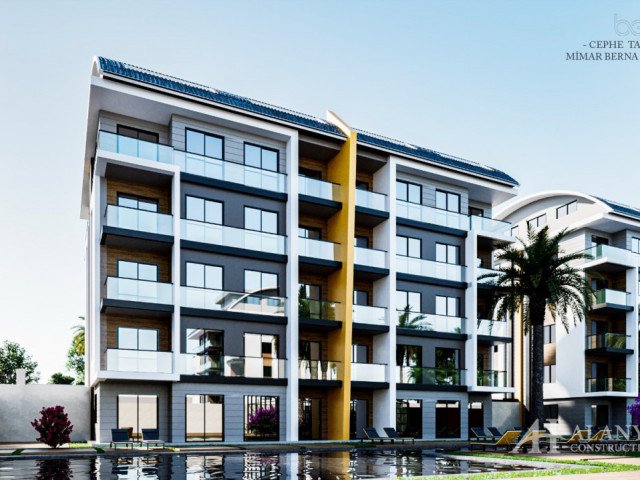 Apartments for sale in Nirvana Sea Side Okurcalar Alanya Antalya Turkey
