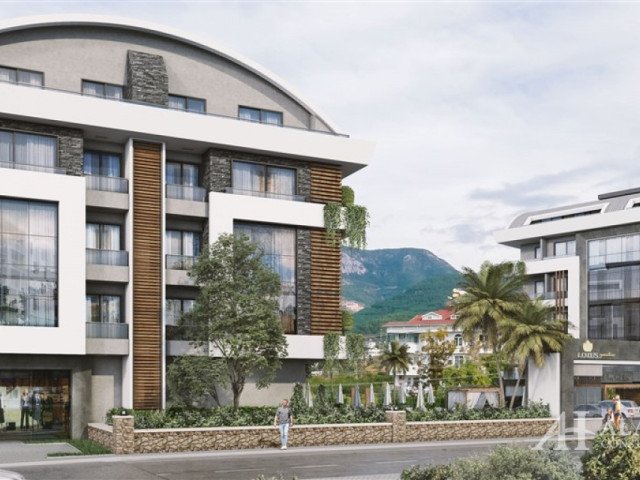 Lotus Garden Oba Alanya Antalya Türkei Kauf Verkauf Eigentum einer möblierten Einzimmerwohnung in ei