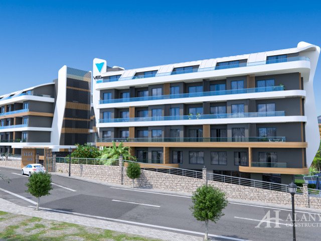 Apartments for sale in Vega Icon Residence Oba Alanya Antalya Turkey
