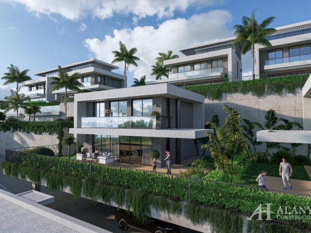 LE JARDIN VILLAS BY GOLDCITY KARGICAK ALANYA ANTALYA TURKEY SELL BUY RENT