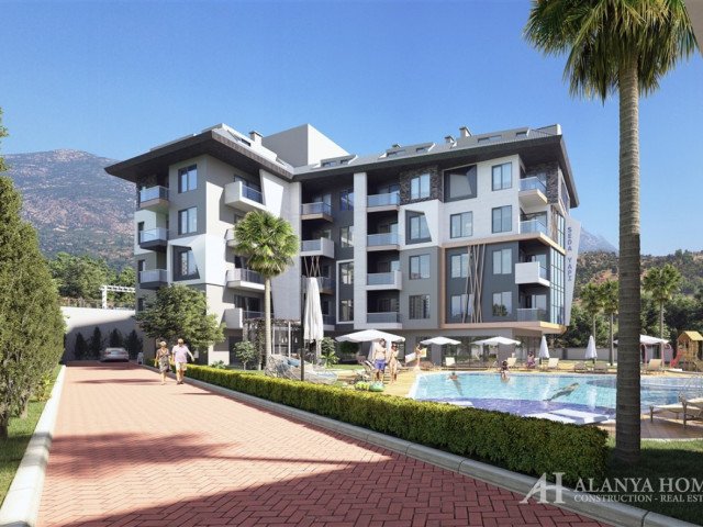 Carmel Sun Avsallar Alanya Antalya Türkei Fotoverkauf Kauf einer möblierten Wohnung in Raten in eine