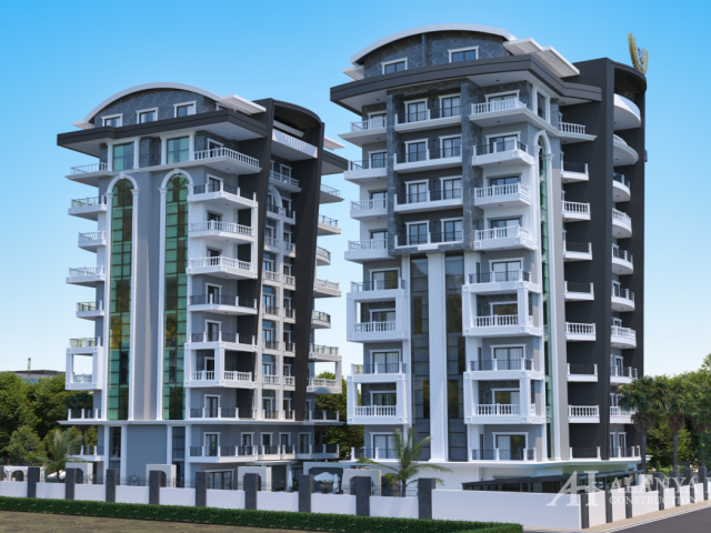 APARTMENTS IN GENESIS TOWERS CENTER ALANYA ANTALYA TURKEY BUY RENT SELL
