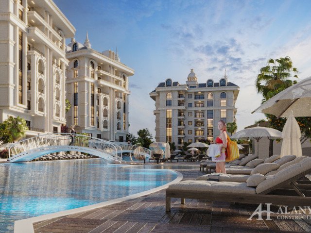 Apartments fo sale in MevaCity Residence Ciplakli Alanya Antalya Turkey