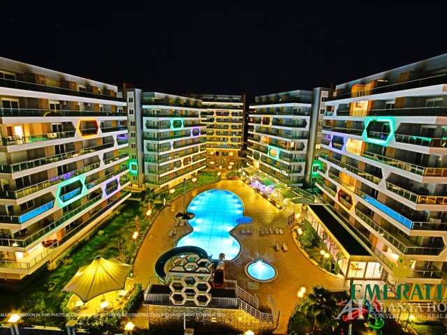 Emerald Park Avsallar Alanya Antalya Turkey purchase sale property of a furnished one-bedroom apartm