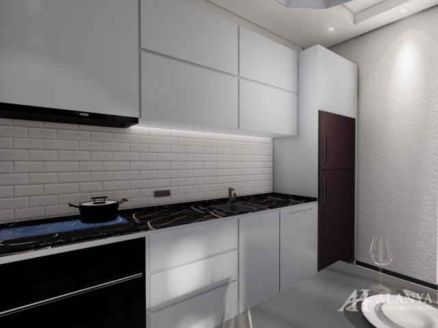 City 7 Center Alanya Alanya Antalya تركيا شراء بيع عقارات شقة مؤثثة بغرفة نوم واحدة في مخطط تقسيط مش
