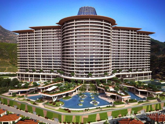 Imperyal Kargicak Alanya Antalya Turkey purchase sale of a furnished one-bedroom apartment in a new 