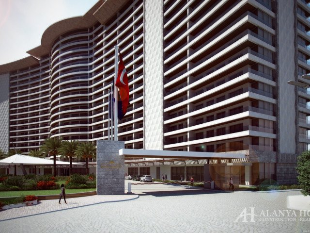 Imperyal Kargıcak Alanya Antalya Türkiye deniz manzaralı yenilenmiş bir geliştiriciden yeni bir bina