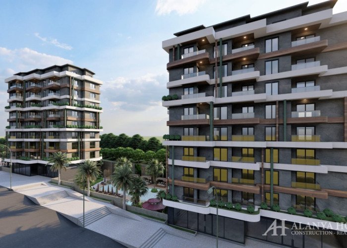 APARTMENTS IN DREAM HOMES AVSALLAR ALANYA ANTALYA TURKEY SALE RENT BUY PROPERTY