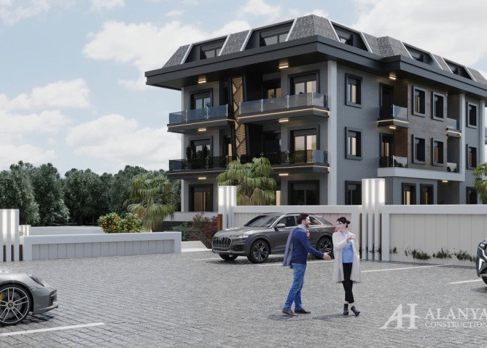 Apartments fo sale rent buy in ALARA HAN RIVER Kestel Alanya Antalya Turkey