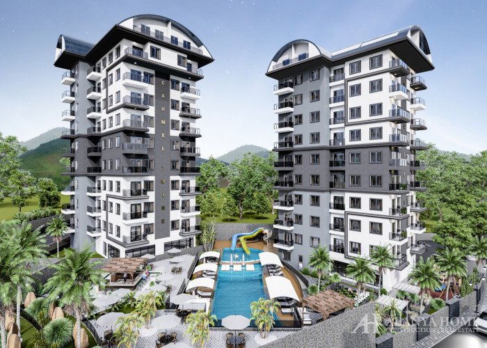 BUYING PROPERTY IN CARMEL TWINS AVSALLAR ALANYA ANTALYA TURKEY