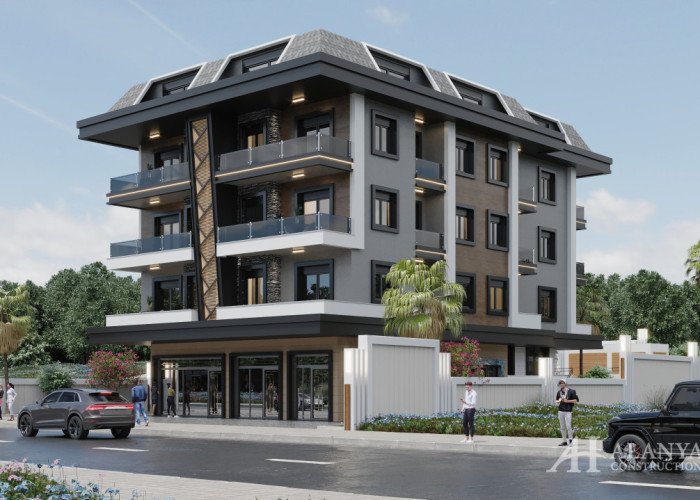 Apartments fo sale rent buy in ALARA HAN RIVER Kestel Alanya Antalya Turkey