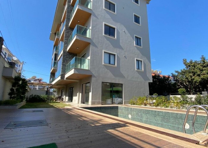APARTMENT FOR SALE IN OBA IN ALANYA IN TURKEY 2+1 SILENCE PARK 