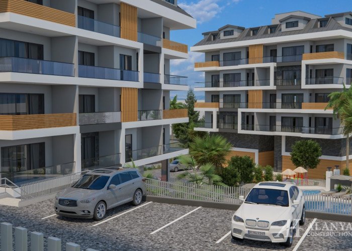Apartmrnts in Antares City Hasbahçe Alanya Anatalya Turkey