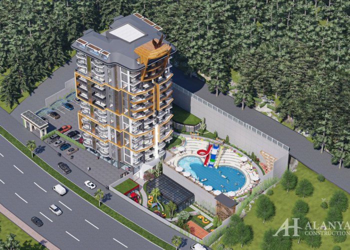 Продается вартира в Алании в комплексе Odin Tower Махмутлар. Недвижимость в Турции