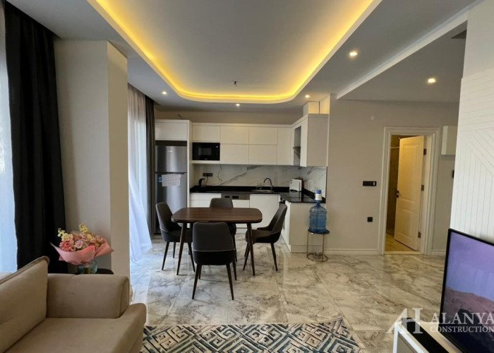 Купить квартиру в Аланьи 2+1 дюплекс с ВНЖ в жилом комплексе Flora Garden Oba Residence