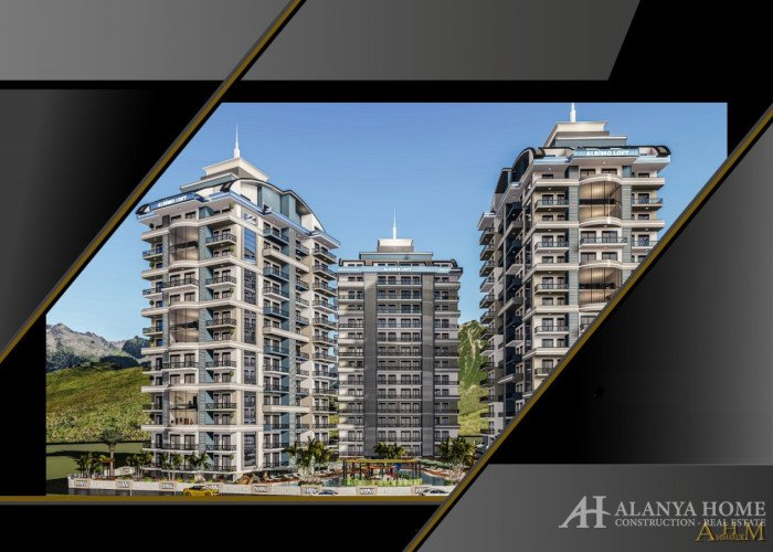 AHM-Albimo Mahmutlar Аланья Анталия Турция покупка продажа меблированной двухкомнатной квартиры в но