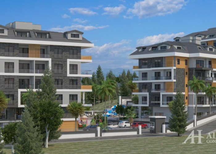 Apartmrnts in Antares City Hasbahçe Alanya Anatalya Turkey