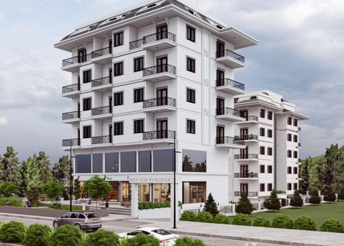 BestLife 2 Kargıcak Alanya Antalya Türkiye satın alma satılık eşyalı tek yatak odalı daire yeni bir 