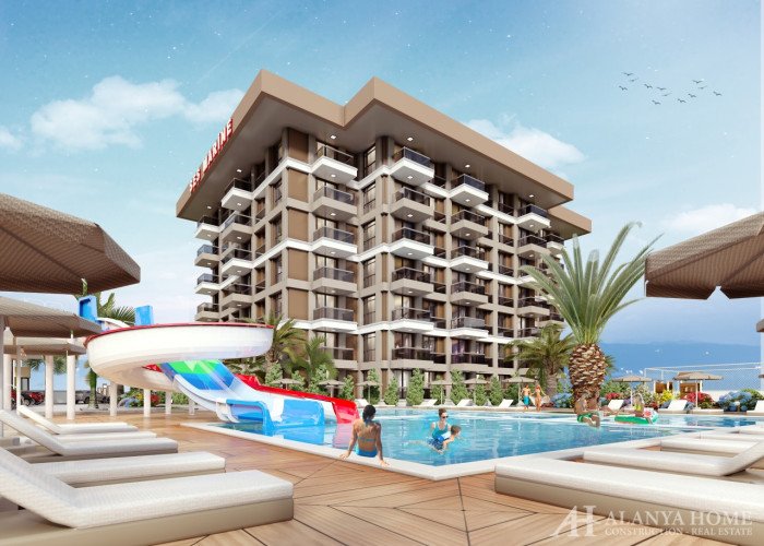 Apartments for Sale in Ses Marine Gazipasa Alanya Antalya Turkey