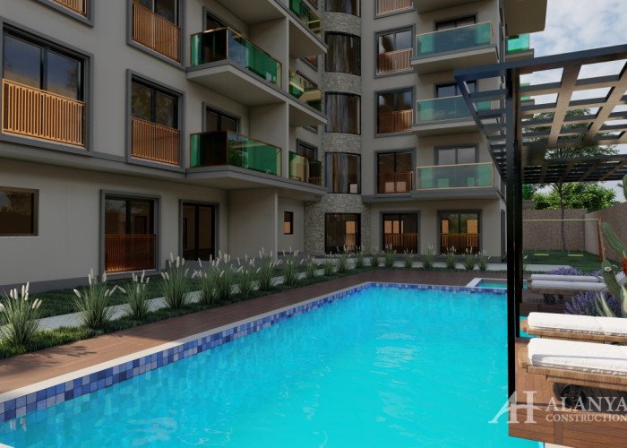 APARTMENTS IN DREAM HOMES PAYALLAR ALANYA ANTALYA TURKEY