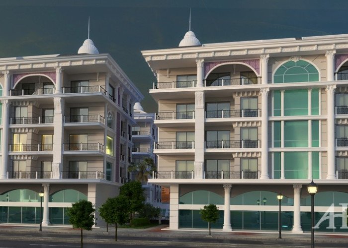 Toprak Palace Kargıcak Alanya Antalya Türkiye, yeni bir projede yeni bir projede mobilyalı tek yatak