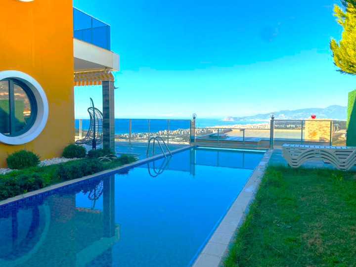 Furnished 4+1 Villa with Private Pool in Kargicak