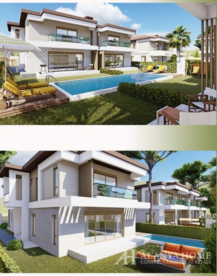 Nirvana Delux Antalya Türkiye satın alma satılık eşyalı tek yatak odalı daire yeni bir projede taksi