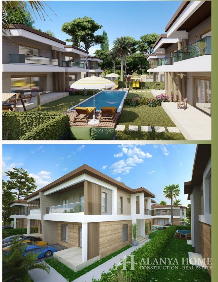 Nirvana Delux Antalya Turkey purchase sale property of a furnished one-bedroom apartment in a new pr