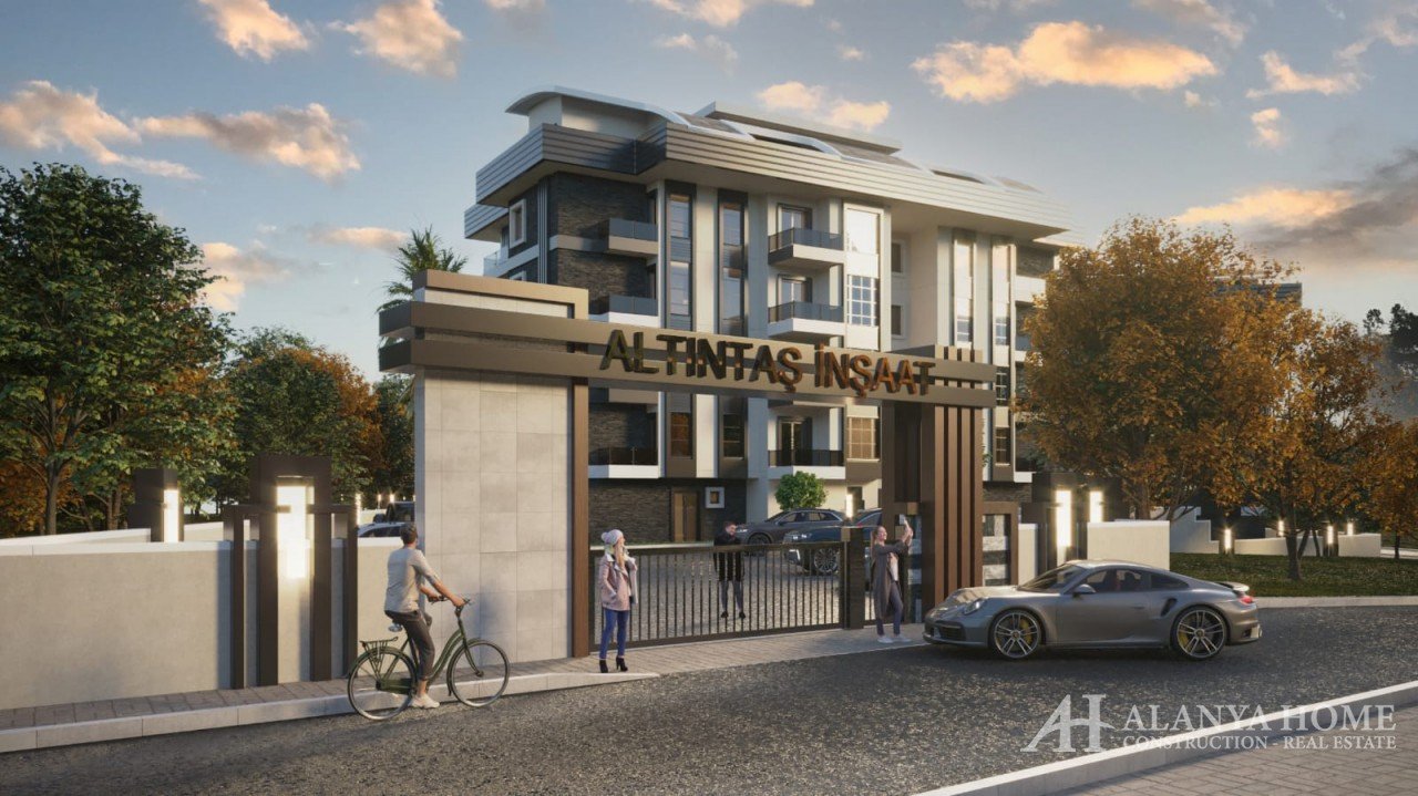 Altınbaş Oba Alanya Antalya Türkiye deniz manzaralı yenilenmiş bir geliştiriciden yeni bir binada ye