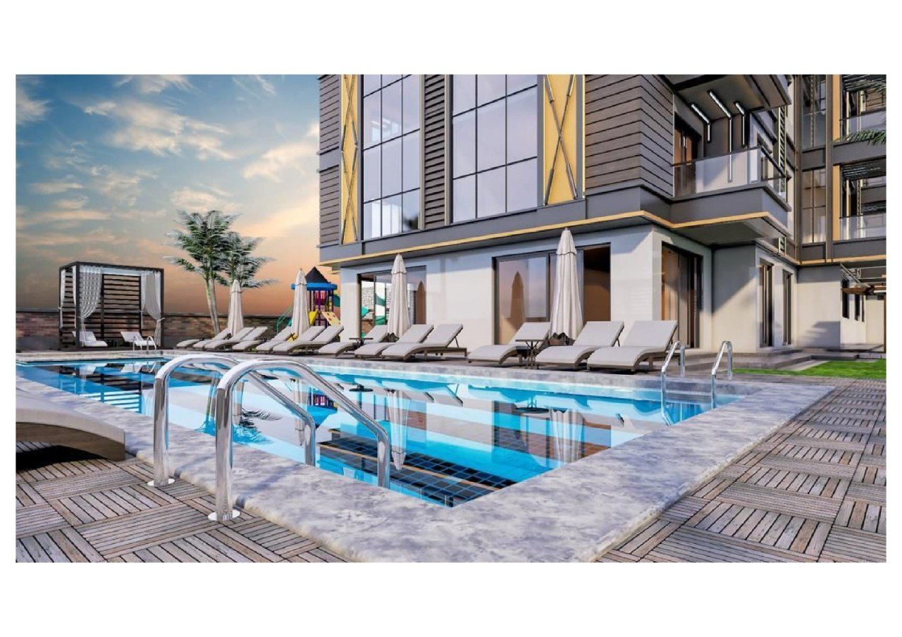 Cleopatra Sun Center Alanya Анталия Турция покупка продажа меблированная двухкомнатная квартира в но