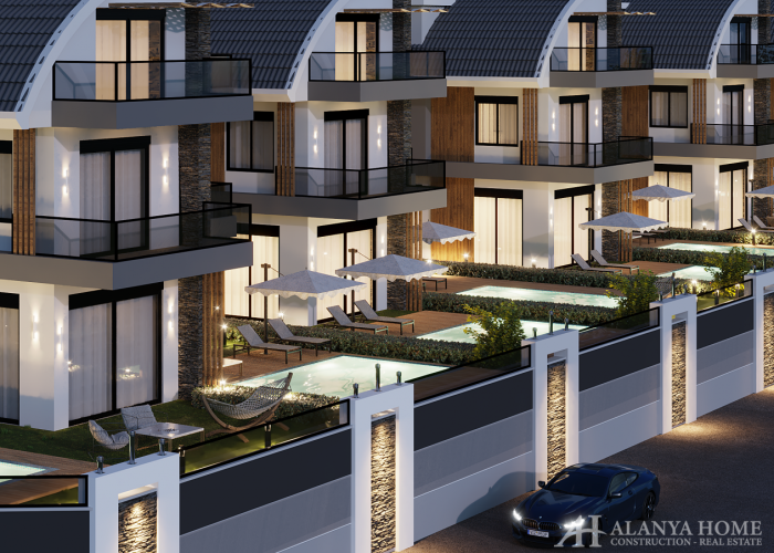 ELEGANT LAVINIA VILLAS AVSALLAR ALANYA ANTALYA TURKEY BUY RENT SELL
