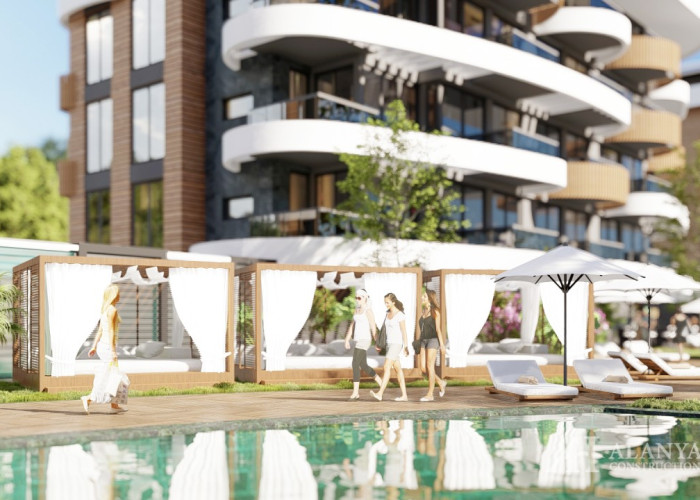Panorama Prime Kestel Alanya Antalya Türkiye deniz manzaralı yenilenmiş bir geliştiriciden yeni bir 