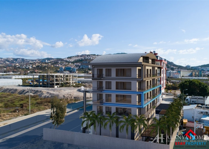 Exodus City Residence Kargicak آلانیا آنتالیا ترکیه خرید فروش آپارتمان مبله یک خوابه در طرح اقساطی پ