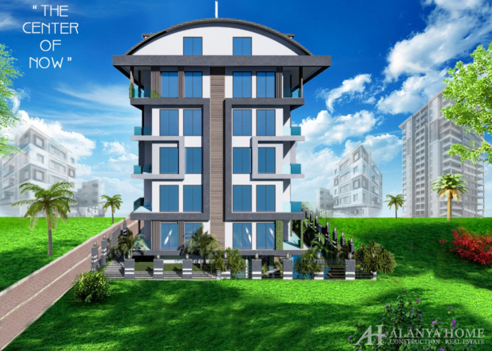 Demir Home City Center Alanya Анталия Турция покупка продажа меблированной двухкомнатной квартиры в 