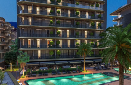 Royal Grand Excluzive Cleopatra Residence 1+1 Daireler
