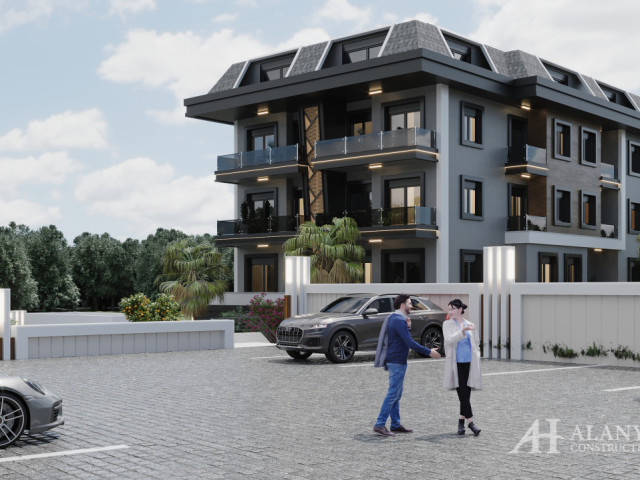 Apartments fo sale rent buy in ALARA HAN RIVER Kestel Alanya Antalya Turkey