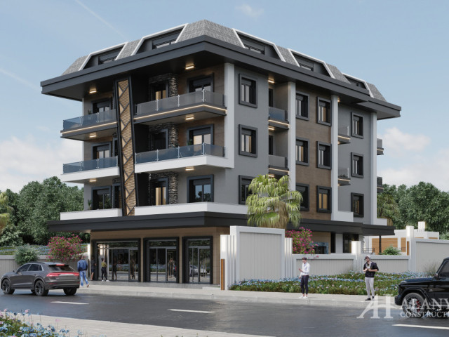 Apartments fo sale rent buy in ALARA HAN RIVER Kestel Alanya Antalya Turkey