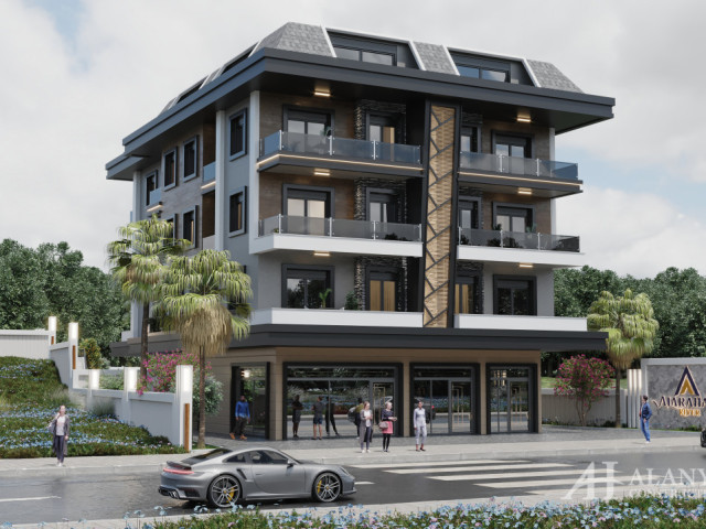 Продажа квартир в аренду в ALARA HAN RIVER Kestel Alanya Antalya Turkey