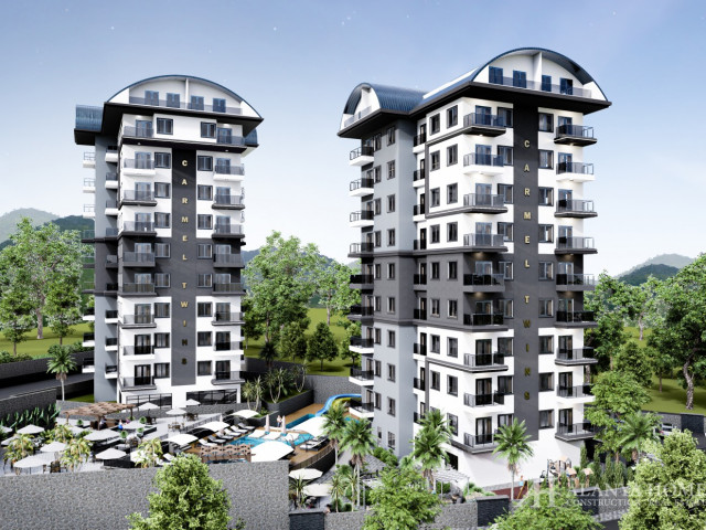 ПОКУПКА НЕДВИЖИМОСТИ В CARMEL TWINS AVSALLAR ALANYA ANTALYA ТУРЦИЯ