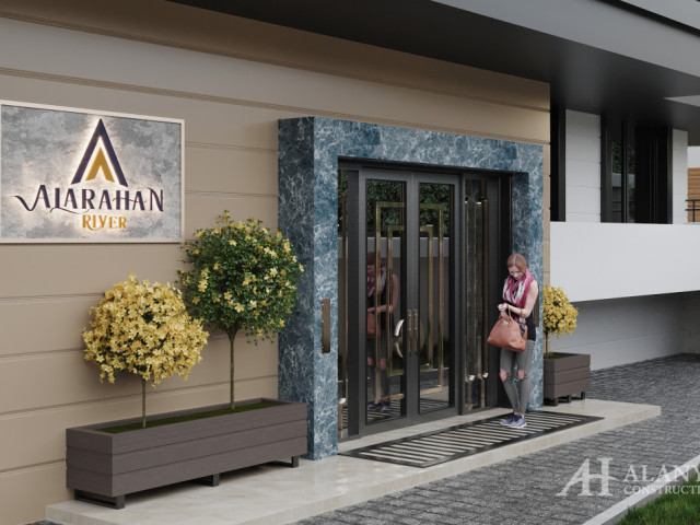 Продажа квартир в аренду в ALARA HAN RIVER Kestel Alanya Antalya Turkey