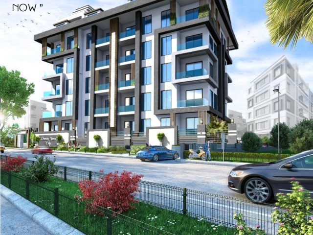 Demir Home Şehir Merkezi Alanya Antalya Türkiye satın alma satılık eşyalı tek yatak odalı daire yeni