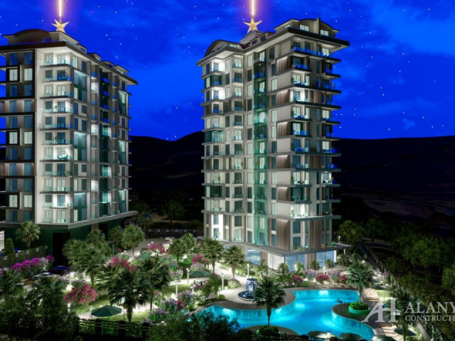 State of Art Mahmutlar Alanya Antalya Türkei Kauf Verkauf Eigentum einer möblierten Einzimmerwohnung